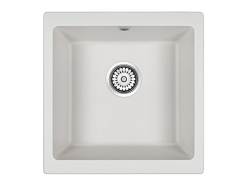 Кухонная мойка Paulmark GERA 50 PM104546-WH 45х46 цвет белый